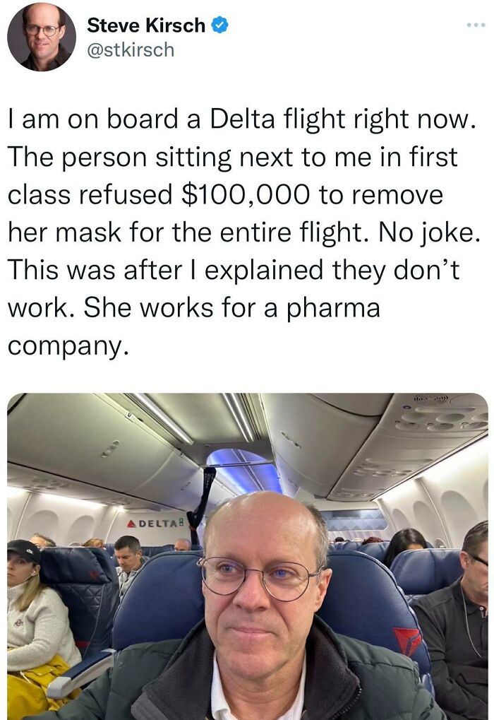 Imagine Settling Into Your Nice First-Class Seat And Having To Deal With This The Entire Flight