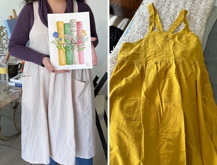 Paint Comfy And Protected With This Durable Linen Apron!