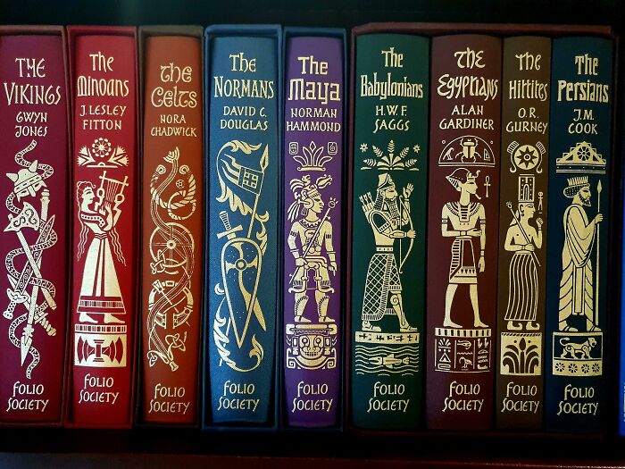 A Collection Of Folio Society Ancient Civilisations