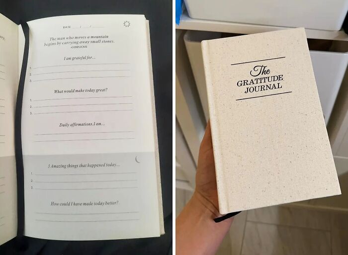 Experience The Power Of The Gratitude Journal - For Those Daily Positive Affirmations!