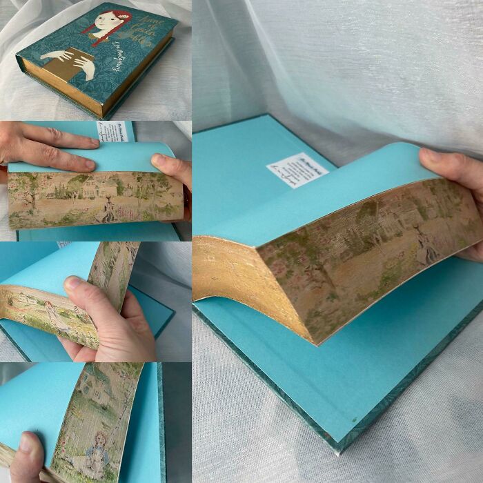 I Create Hidden Fore Edge Paintings. Here Is My Latest Within Anne Of Green Gables