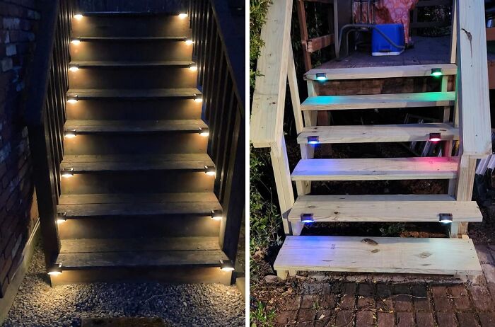Illuminate Your Deck With Color Changing Solar Deck Lights: Your Vibrant Solution For Outdoor Ambiance