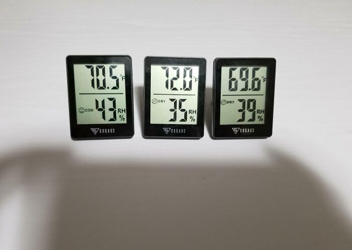 Bought Three Thermometers To Check The Temperature In My House. All Of Them Showed Different Numbers