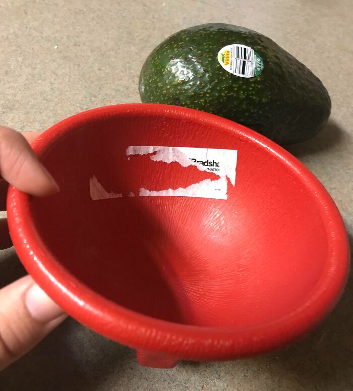 Why Would You Put The Sticker Inside Of The Bowl?