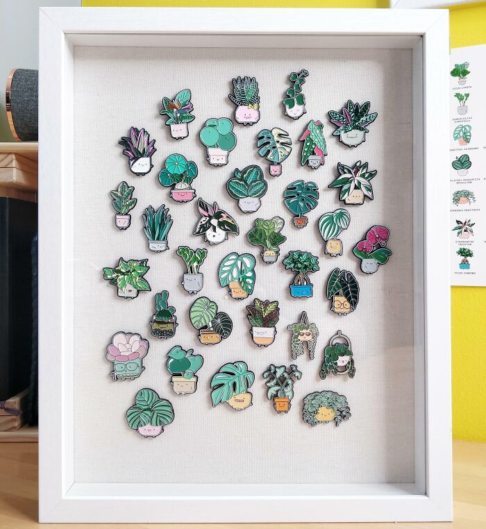 My Entire Plant Pin Collection To Date
