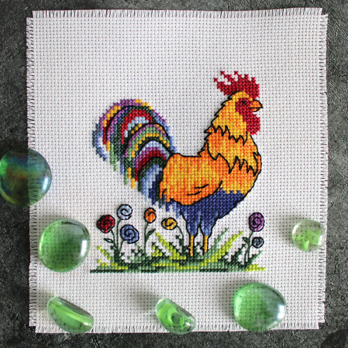 The Rooster Turned Out Very Bright