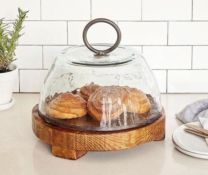 Chop To It! Your Reclaimed Wood Serving Board & Cloche Awaits Brunch