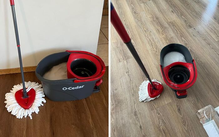 Effortlessly Clean Your Floors With The Microfiber Spin Mop & Bucket: Combo For Spotless Surfaces