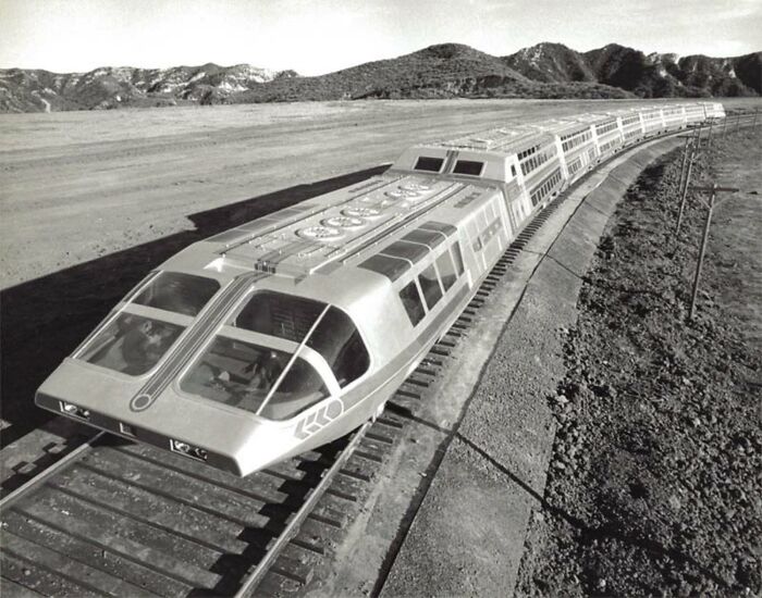 The Nuclear-Powered Bullet Train From The 1970's Series "Supertrain"