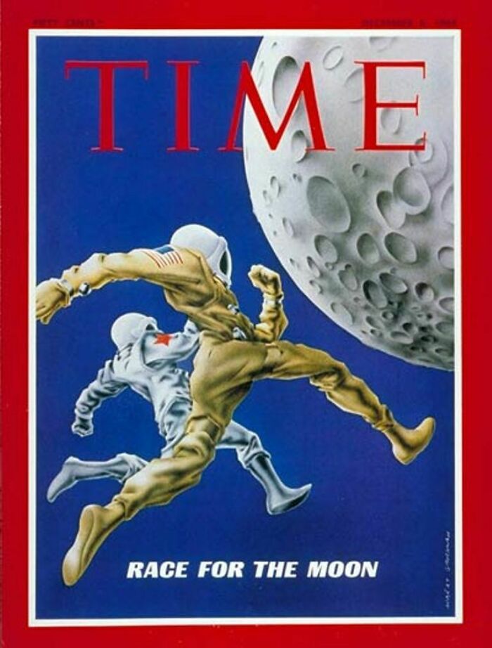 Time, 1968, Race For The Moon Cover Art