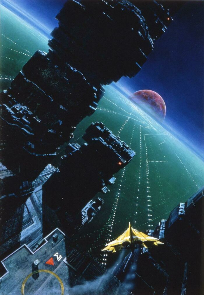 1985 Future "Ender's Game" By John Harris