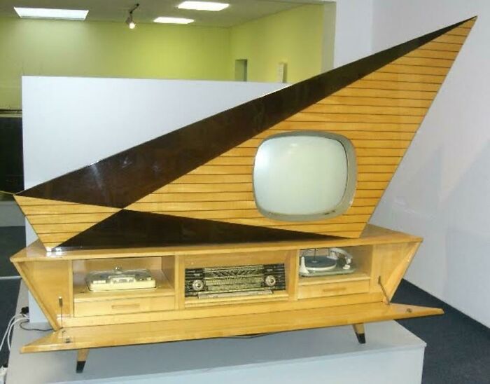 Kuba Komet, Futuristic Home Entertainment Center From West Germany, Late 50's