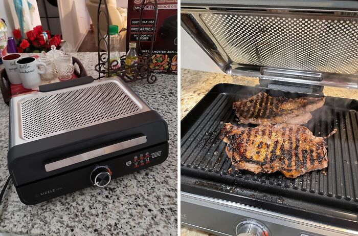 Rain Or Shine, It’s Grilling Time - With The Ninja Smokeless Indoor Grill, Who Needs The Sun ?