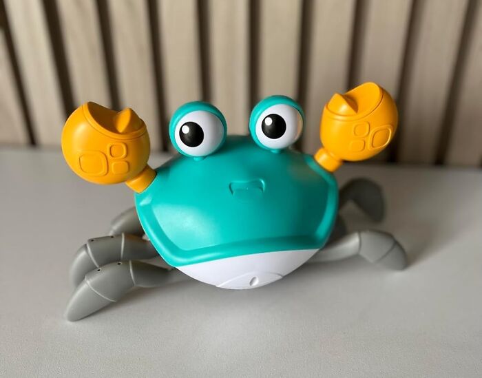 Engage Your Little One With The Crawling Crab Baby Toy: Your Adorable Companion For Playful Adventures