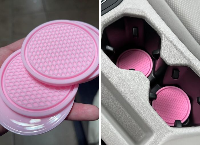 Personalize Your Ride With A Car Cup Coaster: Your Custom Touch For Stylish Beverage Holders