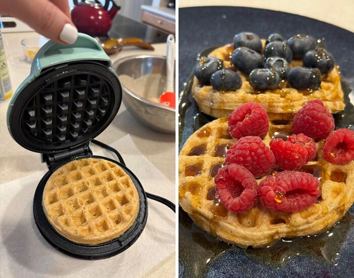 Quick Bites, Big Taste: Dash Mini Maker For Waffles & More On The Go!
