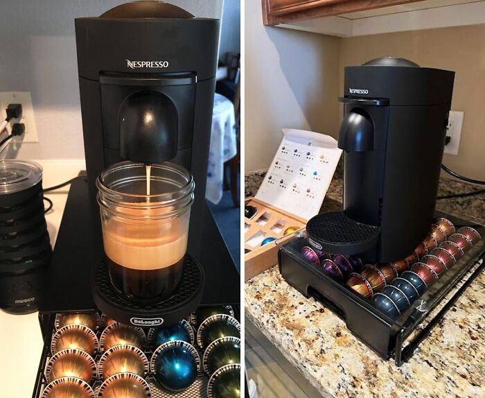 Sleek Espresso Perfection For Any Coffee Lover's Home With De'longhi Nespresso Vertuoplus Coffee And Espresso Machine