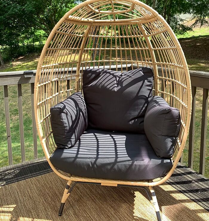 Relax In Style With A Wicker Egg Chair: Your Cozy Retreat For Leisure Moments
