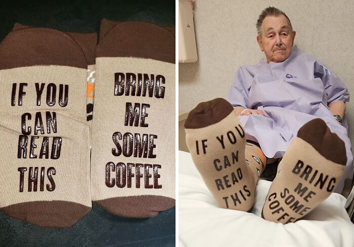 Serve Up Some Smiles With Fun Coffee-Themed Socks - Ideal For Coffee Enthusiasts