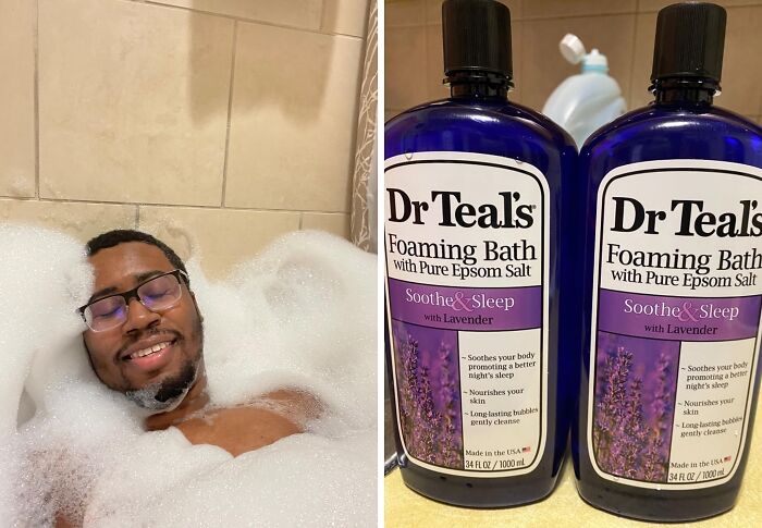 Soothe, Sleep, Repeat: Dr Teal's Foaming Bath Soap For Blissful Zzzs