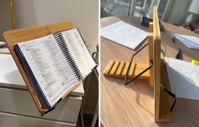 Say Goodbye To Awkward Book Balancing! This Adjustable Holder Tray Is A Total Game Changer For Cozy Reads