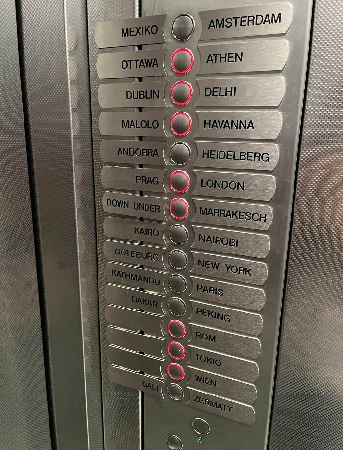 A Hotel Where The Rooms Have Location Names Rather Than Numbers