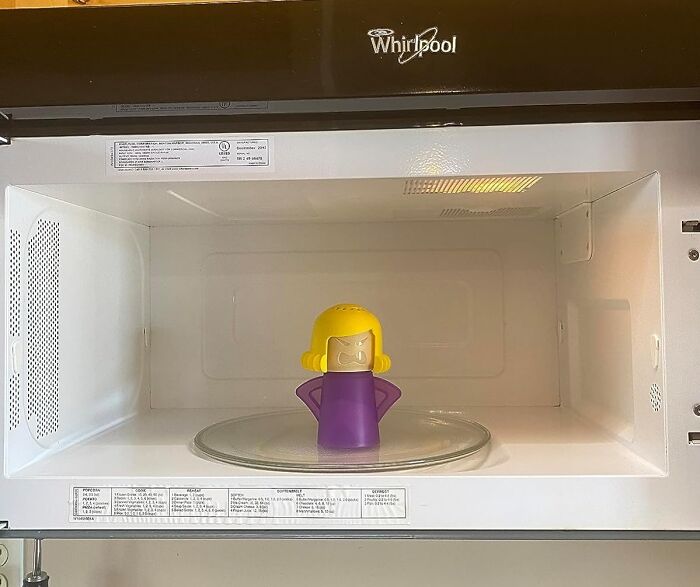 Say Hi To A Clean Microwave With Angry Mama