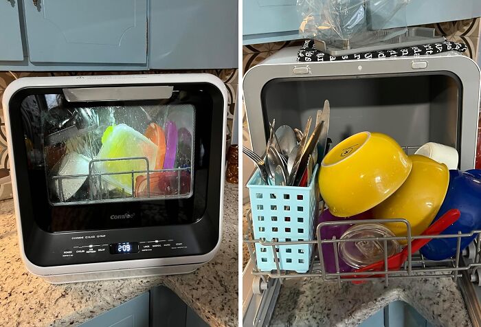 Oh, I Love Hand-Washing… Said No One - Comfee’ Portable Mini Dishwasher To The Rescue