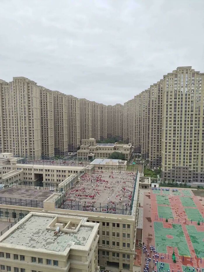 A Concrete Jungle Somewhere In China