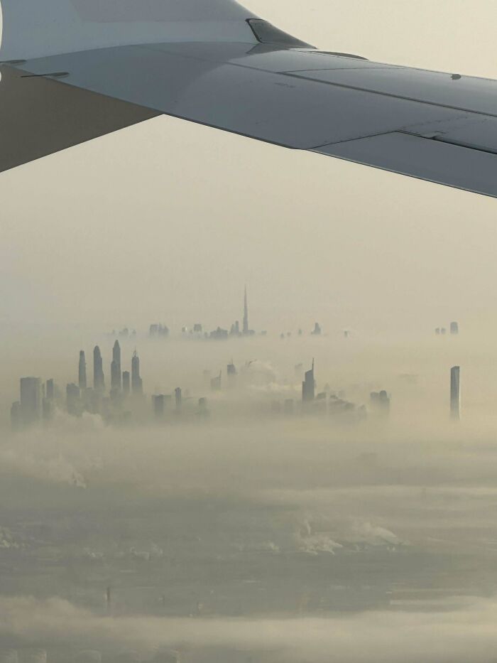 Polluted Haze Above Dubai