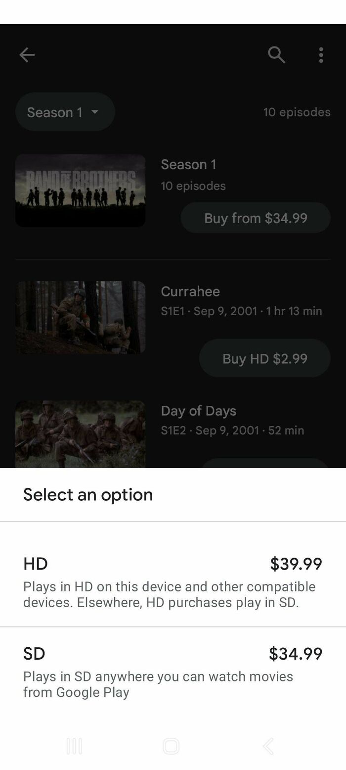 You Can Buy Each Individual Episode In Hd For Cheaper Then Buying It All In A Bundle