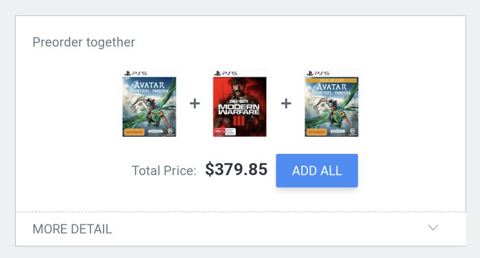 Why Yes, I Would Like To Buy Two Of The Same Game