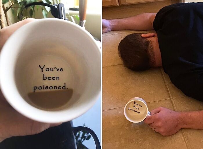 Start Their Morning With A Laugh - This "You've Been Poisoned" Coffee Mug Is A Hysterical Must-Have!