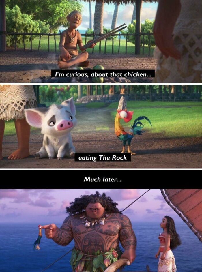 Moana Writers Play A Joke On The Rock’s Nickname