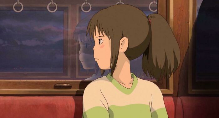 Miyazaki Adds To All His Films, Including “Spirited Away” (2002), Quiet Little Scenes Of Inaction, Called ‘Ma’, Where The Character Just Glances Into The Horizon And Reflects, As A Way To Have A Breathing Room Amid Constant Action (Citation Inside)