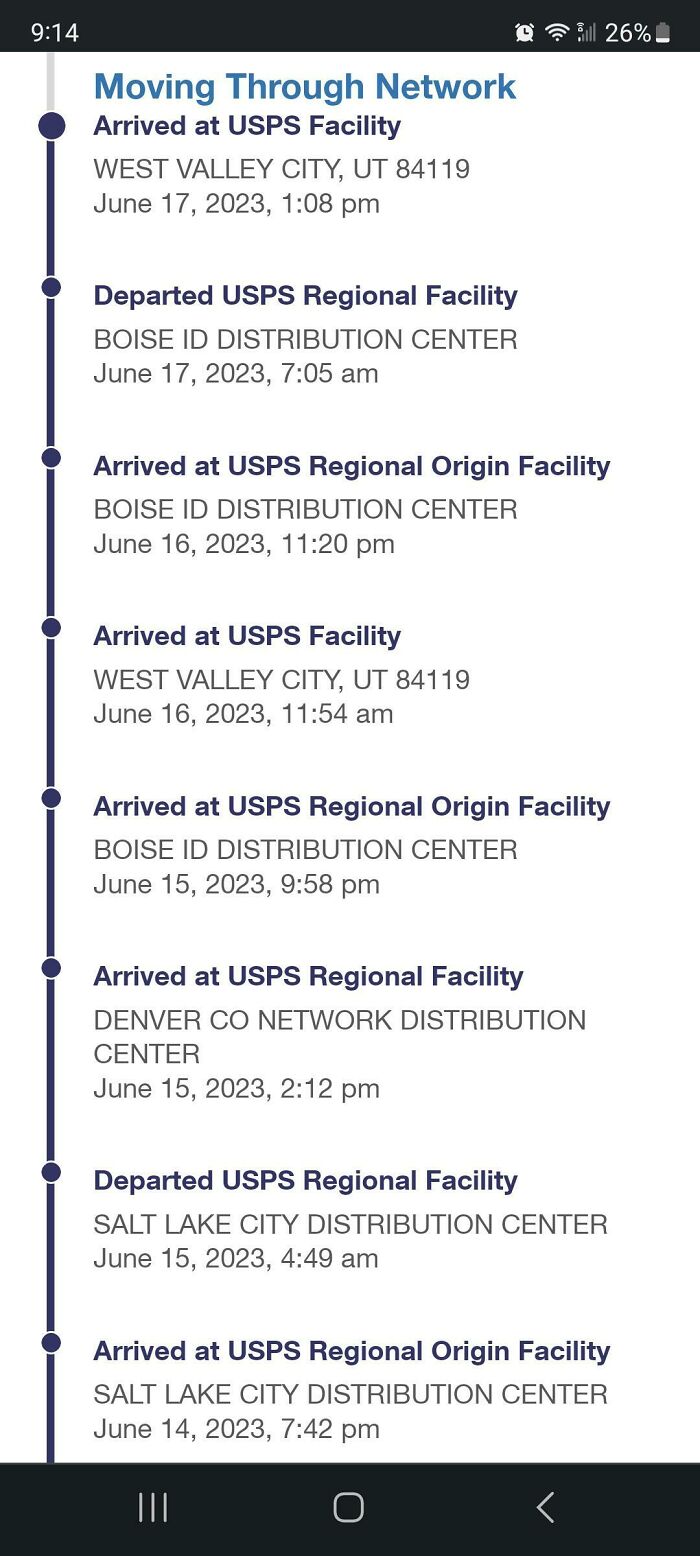I Try To Give The USPS Some Credit But Wtf Is This?