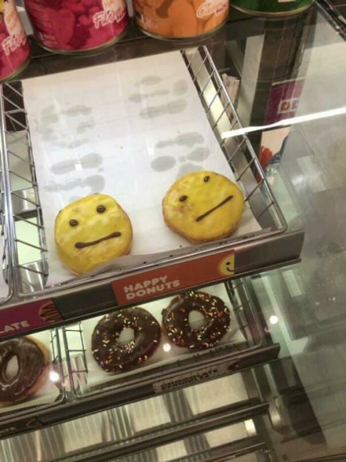 Perhaps More Aptly Named: Unhappy Doughnuts