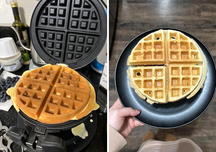  A Gift Of Waffle Maker For Morning Breakfast