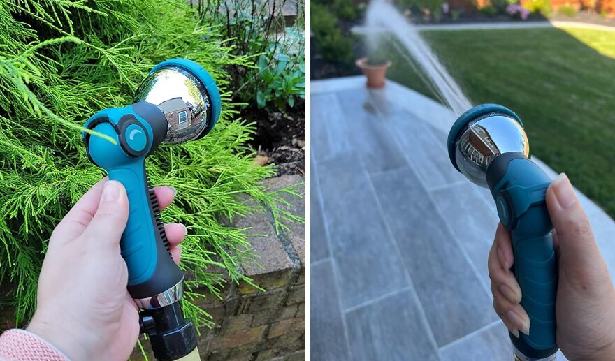  Hose Nozzle Game Changer! Gardening Or Cleaning, It's A Total Splash