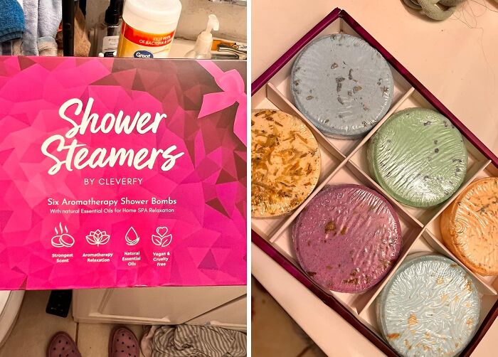 Take Mom On An At-Home Spa Away From The Kids With Awesome Aromatherapy Shower Steamers