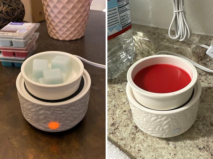  Candle Wax Warmer - A Warm Gift For Transforming Stress Into Serenity, One Scent At A Time