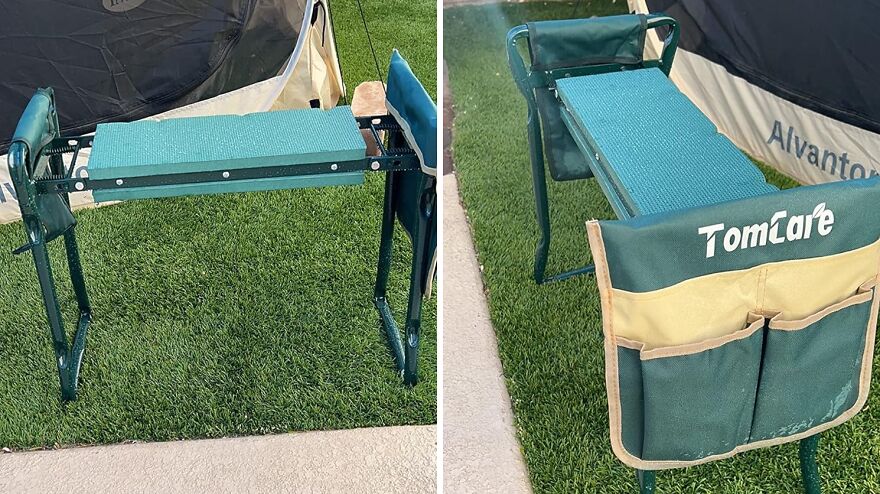 Take A Seat Or Kneeler? Both! Tomcare Foldable Stool Is A Green Win