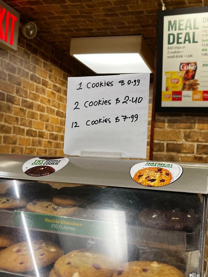 Subway Really Wants You To Buy Two Cookies