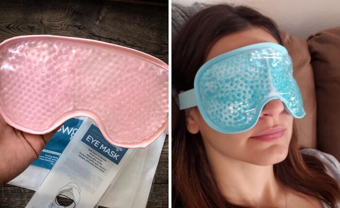  Cold Eye Mask - Mom's Instant Relaxation Essential For Brighter Days Ahead