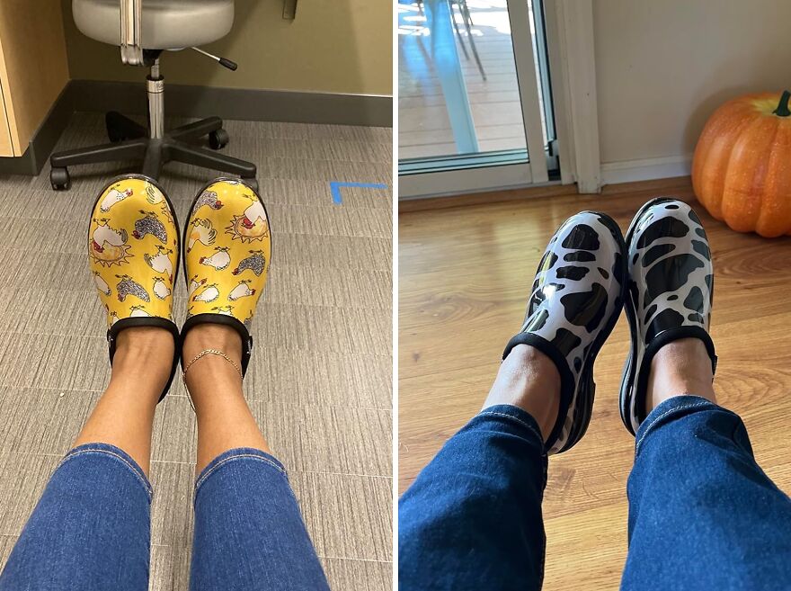 Say Bye To Dull Garden Gear! Hello Waterproof Clogs In Fun Prints!