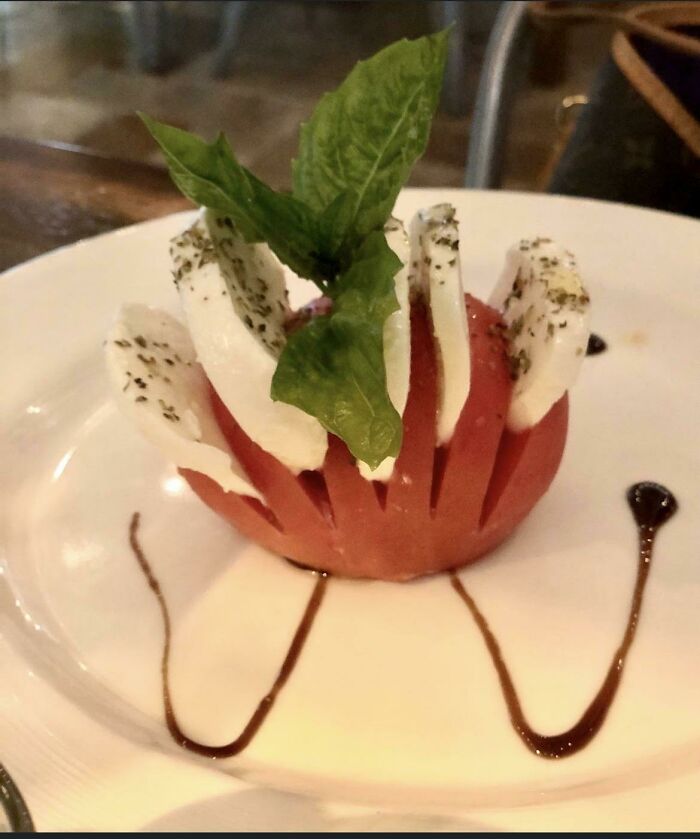 This Is Supposed To Be A Caprese Salad