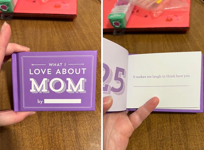 Let Her Know She's A Gem With 'What I Love About Mom' Journal