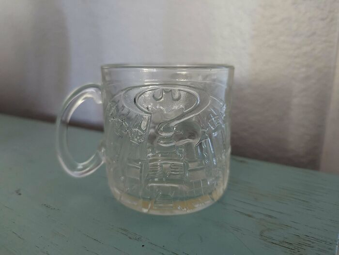 The Riddler Has Given Me Nearly 30 Years Of Quality Drinkware. I Still Use It To Sip On Some Bourbon Every Night. McDonald's Just Doesn't Make Things Like They Used To