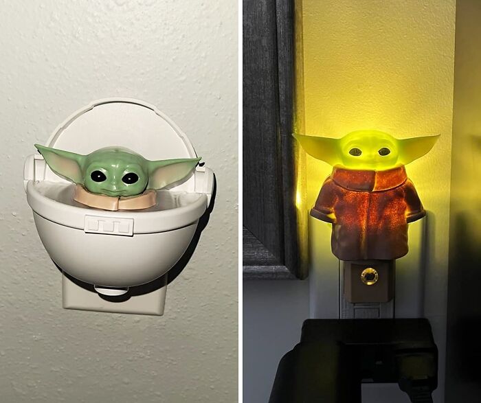 The Force Will Be With You Thanks To This Adorable Baby Yoda LED Night Light