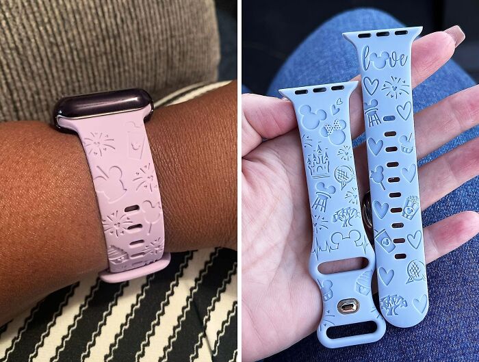 These Engraved Bands For Apple Watches Is A Perfectly Understated Way To Show Off Your Disney Mania